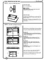 Preview for 4 page of Fisher & Paykel DishDrawer DD603I Integrated Accessory Installation Manual