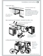 Preview for 7 page of Fisher & Paykel DW60DOX Series Installation Instructions And User Manual