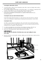 Предварительный просмотр 23 страницы Fisher & Paykel DW60FC User Manual