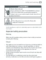 Preview for 5 page of Fisher & Paykel E150 Installation Instructions And User Manual