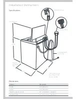 Preview for 6 page of Fisher & Paykel ecosmart GWL15 Installation Instructions And User Manual