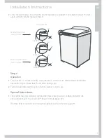 Preview for 9 page of Fisher & Paykel ecosmart GWL15 Installation Instructions And User Manual