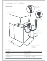 Preview for 42 page of Fisher & Paykel ecosmart GWL15 Installation Instructions And User Manual