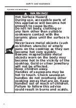 Preview for 6 page of Fisher & Paykel ELBA CI604ELTB User Manual