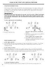 Preview for 20 page of Fisher & Paykel ELBA CI604ELTB User Manual