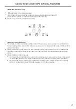 Preview for 23 page of Fisher & Paykel ELBA CI604ELTB User Manual