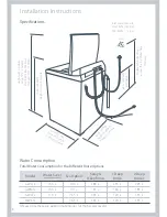 Preview for 8 page of Fisher & Paykel excellence GWC12 Installation Instructions And User Manual