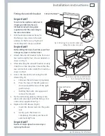 Preview for 11 page of Fisher & Paykel FREESTANDING COOKER OR120 Installation And Use Instructions Manual