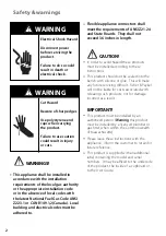 Preview for 2 page of Fisher & Paykel GC36 Series Installation Instructions Manual