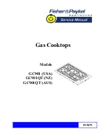 Fisher & Paykel GC901 Series Service Manual preview