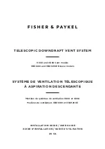 Fisher & Paykel HBD1200E Installation Manual/User Manual preview