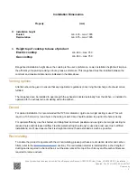 Предварительный просмотр 8 страницы Fisher & Paykel HC60DCXB1 Installation Instructions Manual