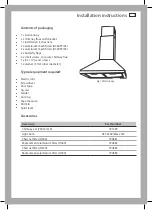 Preview for 5 page of Fisher & Paykel HC60PCIEX3 Installation Instructions And User Manual