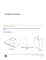 Preview for 1 page of Fisher & Paykel HC90DCXB3 Installation Instructions Manual