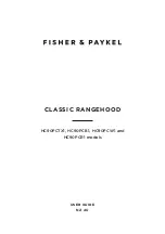 Fisher & Paykel HC90PCB1 User Manual preview