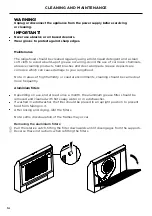 Preview for 16 page of Fisher & Paykel HF60LW4 Installation Instructions & User Manual