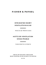 Preview for 1 page of Fisher & Paykel HP24 Installation Manual