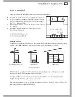 Preview for 5 page of Fisher & Paykel HS60CIW2 Installation Instructions And User Manual