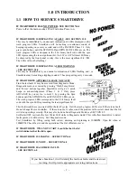 Preview for 6 page of Fisher & Paykel LW015 Service Manual