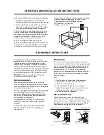 Предварительный просмотр 6 страницы Fisher & Paykel MO-24SS Installation Manual/User Manual