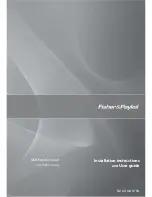 Fisher & Paykel OB60S9DE Series Installation Instructions And User Manual предпросмотр