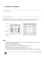 Fisher & Paykel OB60SD11PB1 Cooking Manual preview