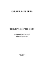 Предварительный просмотр 1 страницы Fisher & Paykel OM24NDB1 User Manual