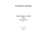 Fisher & Paykel OR30SCI Installation Manual preview