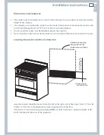 Предварительный просмотр 11 страницы Fisher & Paykel OR30SDPWSX Installation Instructions And User Manual