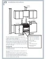 Предварительный просмотр 12 страницы Fisher & Paykel OR30SDPWSX Installation Instructions And User Manual