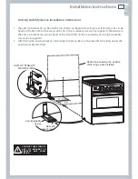 Предварительный просмотр 15 страницы Fisher & Paykel OR30SDPWSX Installation Instructions And User Manual