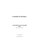 Preview for 30 page of Fisher & Paykel OR36SCG4 Installation Manual