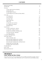 Preview for 3 page of Fisher & Paykel OR36SDI6 User Manual