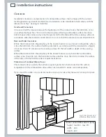 Preview for 8 page of Fisher & Paykel OR60 Series Installation Instructions And User Manual