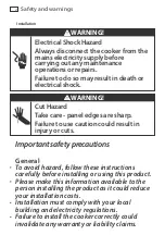 Preview for 4 page of Fisher & Paykel OR90L7 Installation Manual/User Manual