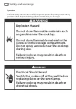 Preview for 8 page of Fisher & Paykel OR90L7 Installation Manual/User Manual