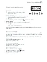 Preview for 31 page of Fisher & Paykel OR90SBDSIX Series Installation Instructions And User Manual