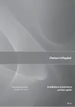 Предварительный просмотр 1 страницы Fisher & Paykel OR90SDBSIPX Installation Instructions And User Manual