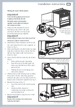 Предварительный просмотр 13 страницы Fisher & Paykel OR90SDBSIPX Installation Instructions And User Manual