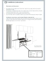 Preview for 8 page of Fisher & Paykel OR90SDBSX Installation Instructions And User Manual