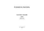 Fisher & Paykel PROFESSIONAL WB76SPEX1 Installation Manual preview