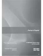 Fisher & Paykel QuickSmart Installation Instructions And User Manual preview