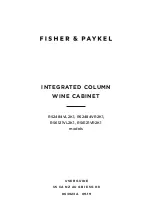 Preview for 1 page of Fisher & Paykel RS2484VL2K1 User Manual