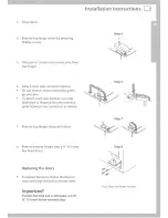 Preview for 9 page of Fisher & Paykel RX216 Installation Instructions And User Manual