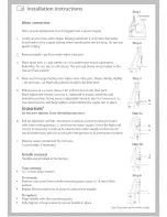 Preview for 12 page of Fisher & Paykel RX216 Installation Instructions And User Manual