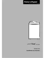 Fisher & Paykel Smartload DGGX1 Installation Instructions Manual preview