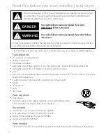 Preview for 4 page of Fisher & Paykel Smartload DGGX1 Installation Instructions Manual