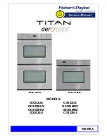 Предварительный просмотр 1 страницы Fisher & Paykel Titan Aerotech OD302EU Service Manual