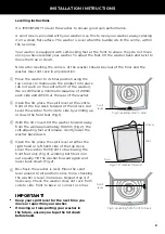 Preview for 11 page of Fisher & Paykel WA1060 Series Installation Manual/User Manual