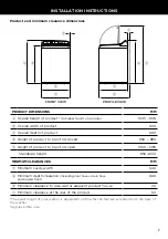 Предварительный просмотр 7 страницы Fisher & Paykel WA8560P Installation Manual/User Manual